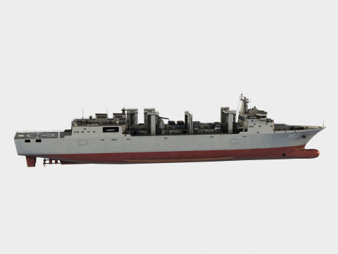 Type 901 Class Fleet Replenishment Ship 3D Modell