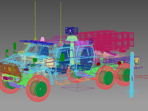 Dongfeng Mengshi HJ10 antitank version 3D 模型