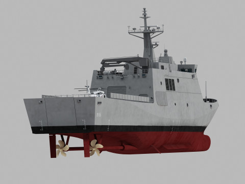 Sakura class OPV 3D Model