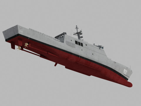 Sakura class OPV 3D Model