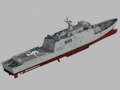 Sakura class OPV 3D Model