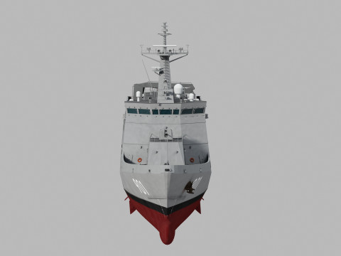 Sakura class OPV 3D Model