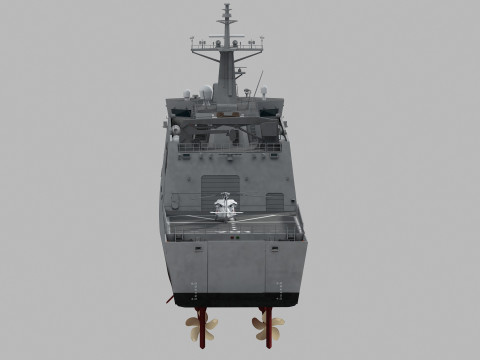 Sakura class OPV 3D Model