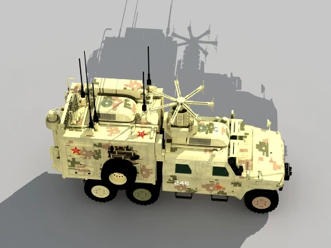 Dongfeng Mengshi EW 3D Model