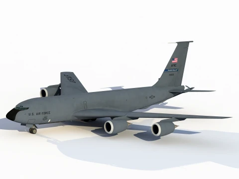 Boeing KC-135 Stratotanker 3D Model
