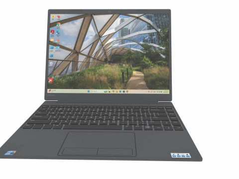 Realistic of Lenovo Low-poly Model 3D