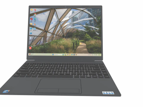 Realistic of Lenovo Low-poly 3D Model