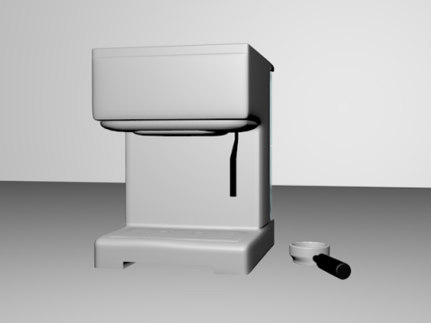 Coffee machine 3D Modell