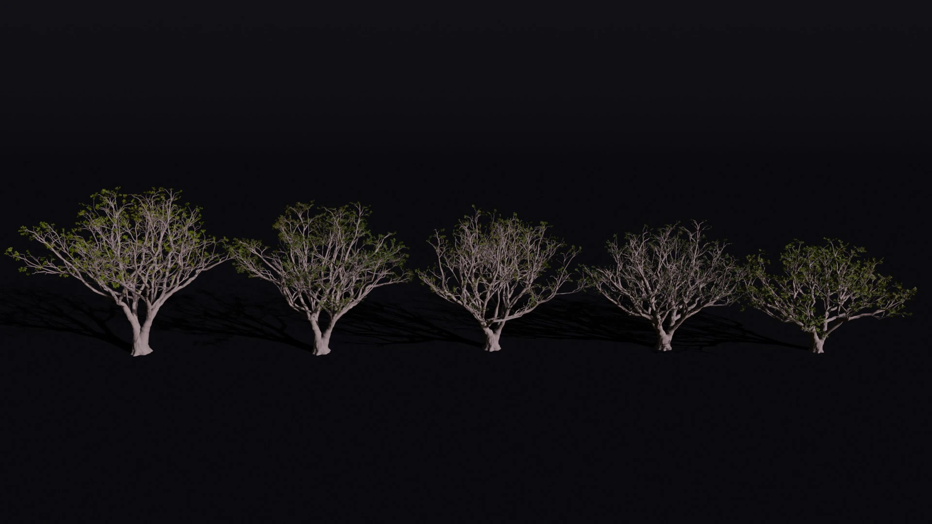 The Red Coral Tree 3D Model .c4d .max .obj .3ds .fbx .stl .blend
