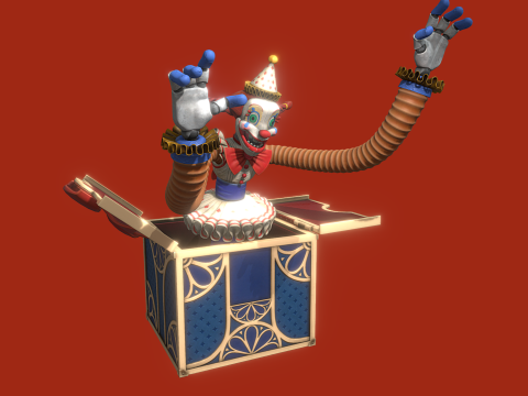 FNAF SOTM Jackie Character 3D 模型