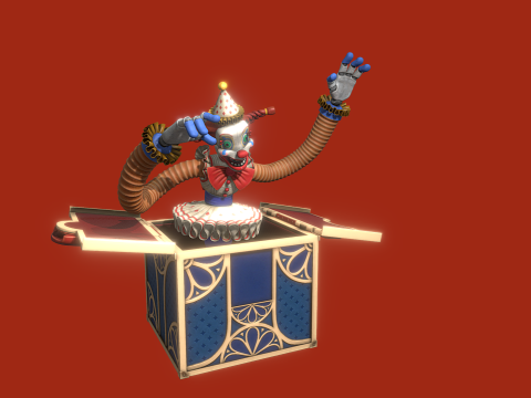 FNAF SOTM Jackie Character 3D 模型