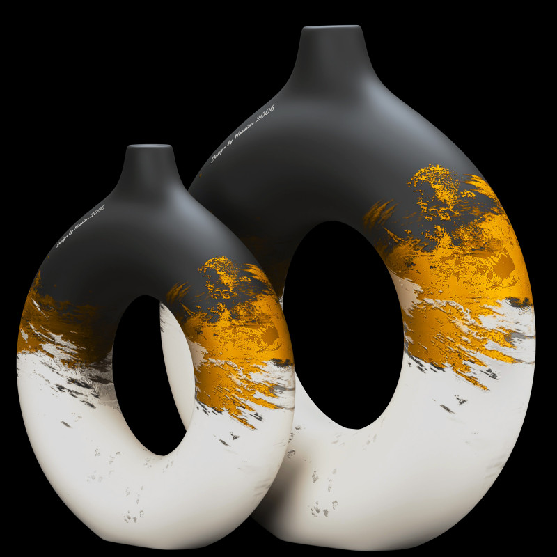 Decorative pot 3D मॉडल .c4d .max .obj .3ds .fbx .stl .blend