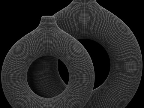 Decorative pot 3D मॉडल