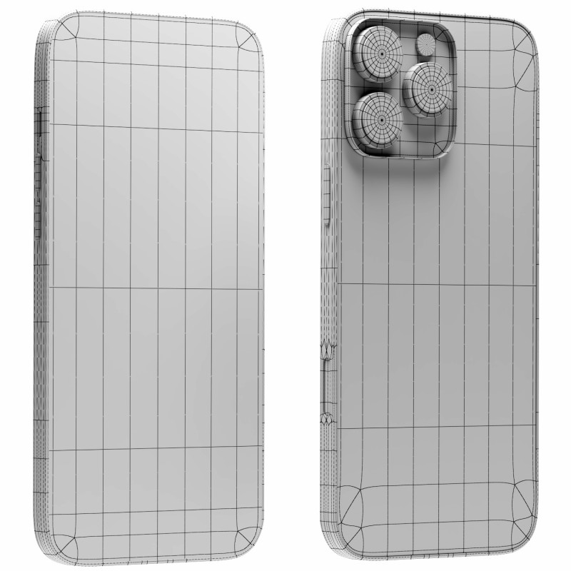 Iphone pro max 16 3D Modell .c4d .max .obj .3ds .fbx .stl .blend 