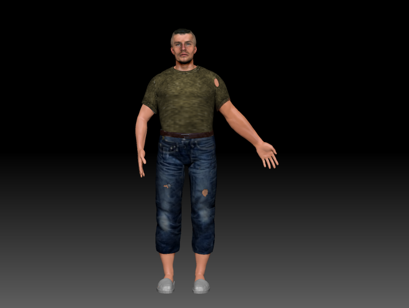 The MAN Modelo 3D .c4d .max .obj .3ds .fbx .stl .blend