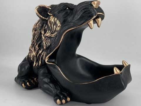 Lion Head Key Bowl Modelo de impresión 3D