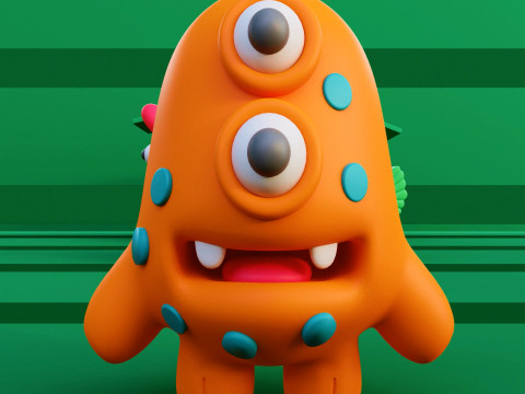 Blob Buddies Collection 3D Принт Модель