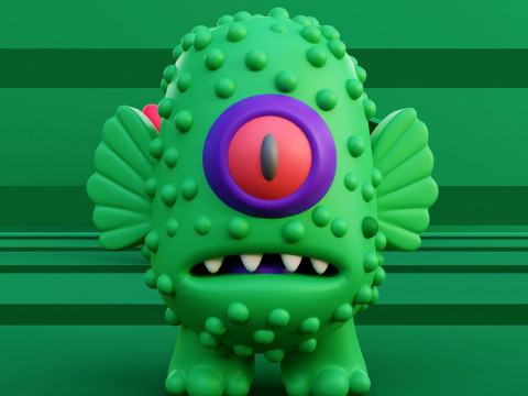 Blob Buddies Collection 3D Принт Модель