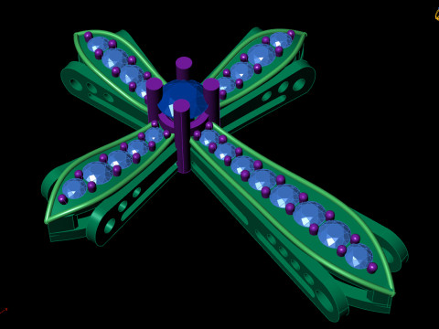 Cross Pendant Religious Jewelry STL 3DM 3D Print Model