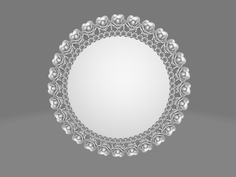 Gemstone Pendant Elegant Jewelry Design STL 3DM 3D Модель