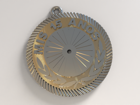 Plain Pendant 3D Model