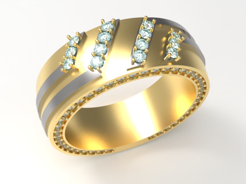Gemstone Band 4 3D मॉडल