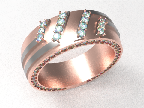 Gemstone Band 4 3D मॉडल