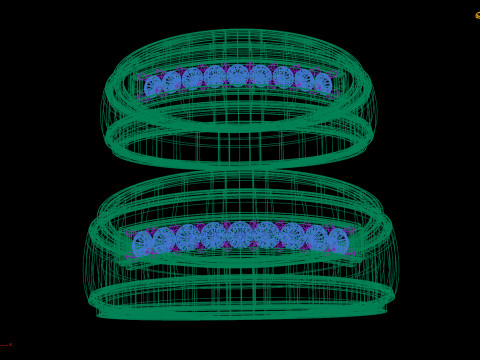Couple Rings 3D 모델
