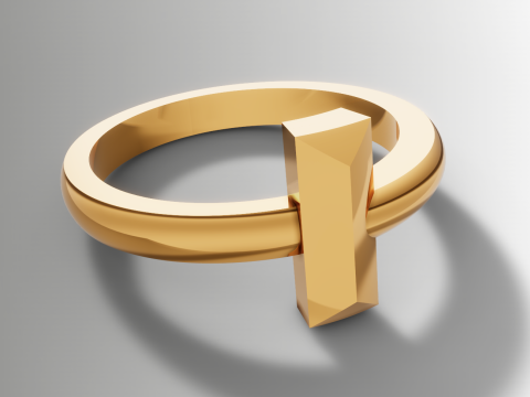 Conjunto de pulseira de anel estilo Tiffany T STL 3DM Cad File Modelo de Impressão 3D