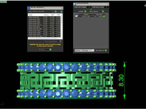 Chave grega Meander Eternity Ring Bold Statement Band STL CAD File para impressão Modelo de Impressão 3D
