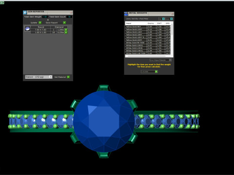 Engagement Ring STL CAD File for Printing 3D Print Model