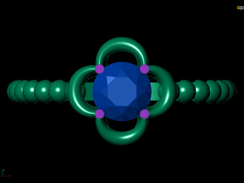 STL-файл пасьянса «Клевер» для 3D-печати 3D Принт Модель