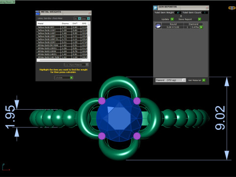 STL-файл пасьянса «Клевер» для 3D-печати 3D Принт Модель