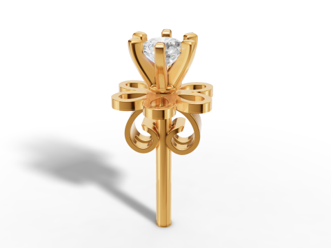 Fichier CAO STL de veste de boucle d'oreille pour l'impression Modèles 3D en vedette