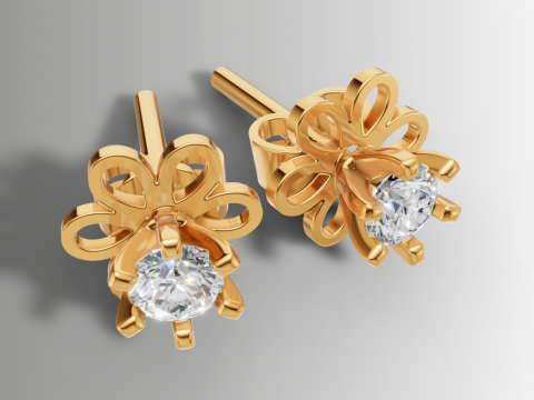 Fichier CAO STL de veste de boucle d'oreille pour l'impression Modèles 3D en vedette