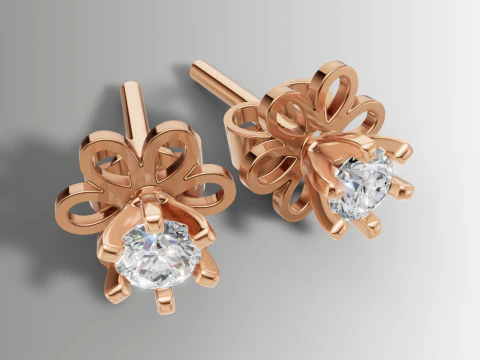 Pendiente Chaqueta Stud STL Archivo CAD para imprimir Modelo de impresión 3D