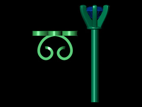 Pendiente Chaqueta Stud STL Archivo CAD para imprimir Modelo de impresión 3D