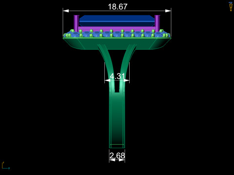 3डी प्रिंटिंग के लिए बैगूएट हेलो स्टेटमेंट रिंग 3D प्रिंट मॉडल