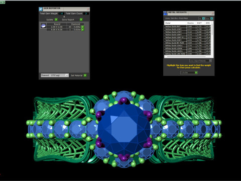Woven Filigree Ring Wide Cluster Shank STL CAD for Printing 3D Print Model