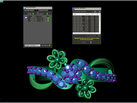 Arquivo floral assimétrico do anel de cluster orgânico Bypass Shank STL CAD Modelo de Impressão 3D