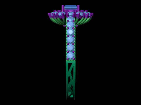 File CAD STL dell'anello Princess Starburst Cluster in filigrana con gambo pavimentato Modello di stampa 3D