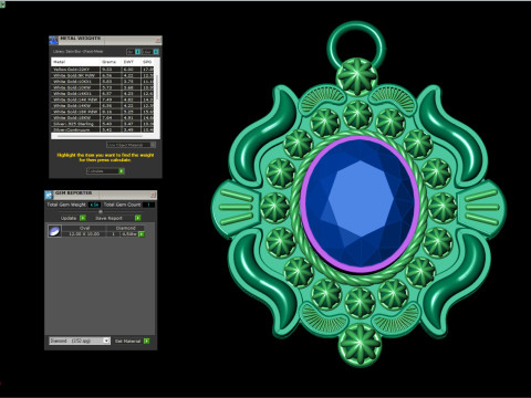美洲原住民风格吊坠银 925 文件适用于 CAD 3D 打印模型