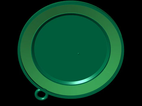 Medalh&atilde;o de relevo de luta livre grega cl&aacute;ssica Modelo de Impressão 3D