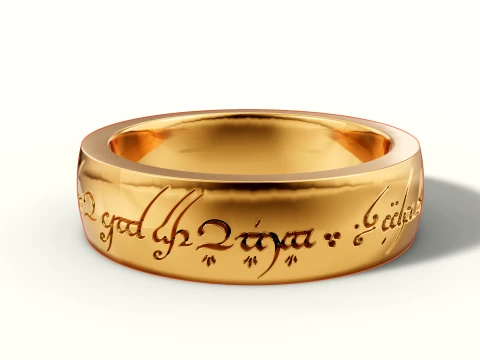 The Lord of the RIngs Band 3d design 3D Print Model