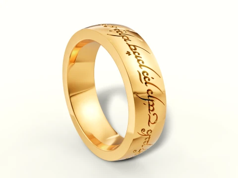 The Lord of the RIngs Band 3d design 3D Print Model