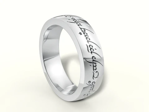 The Lord of the RIngs Band 3d design 3D Print Model