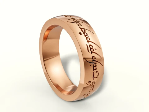The Lord of the RIngs Band 3d design 3D Print Model