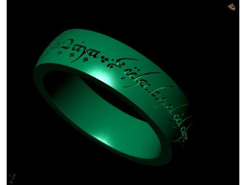 The Lord of the RIngs Band 3d design 3D Print Model