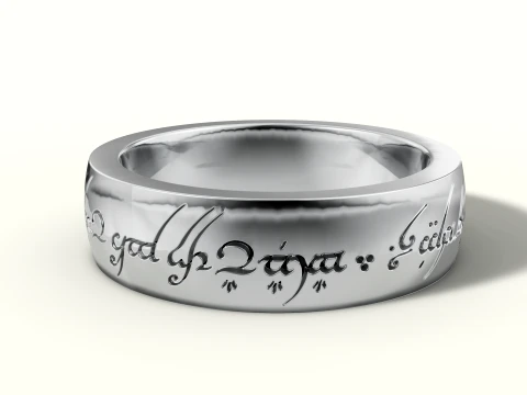 The Lord of the RIngs Band 3d design 3D Print Model