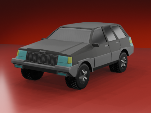 Jeep Grand Cherokee 1995 3D Model